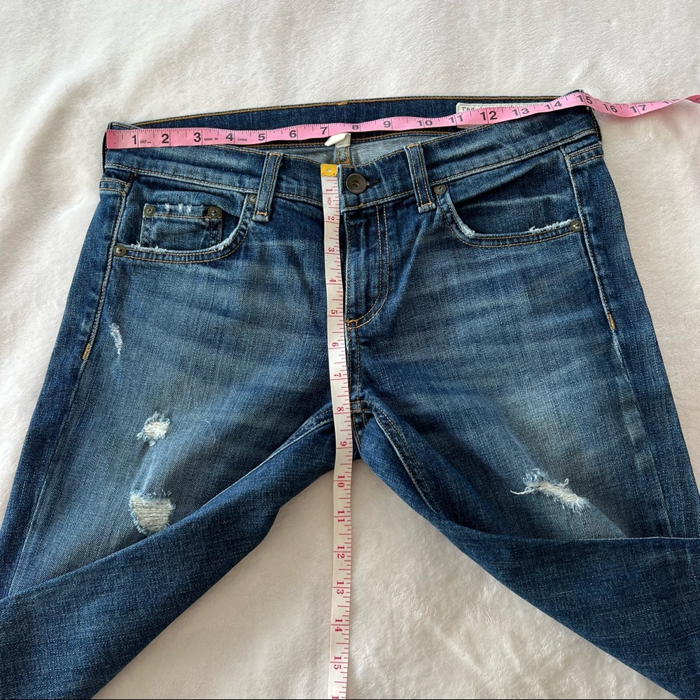 rag & bone distressed Dre jeans in Colvin | Sz 26 - Picture 8 of 9